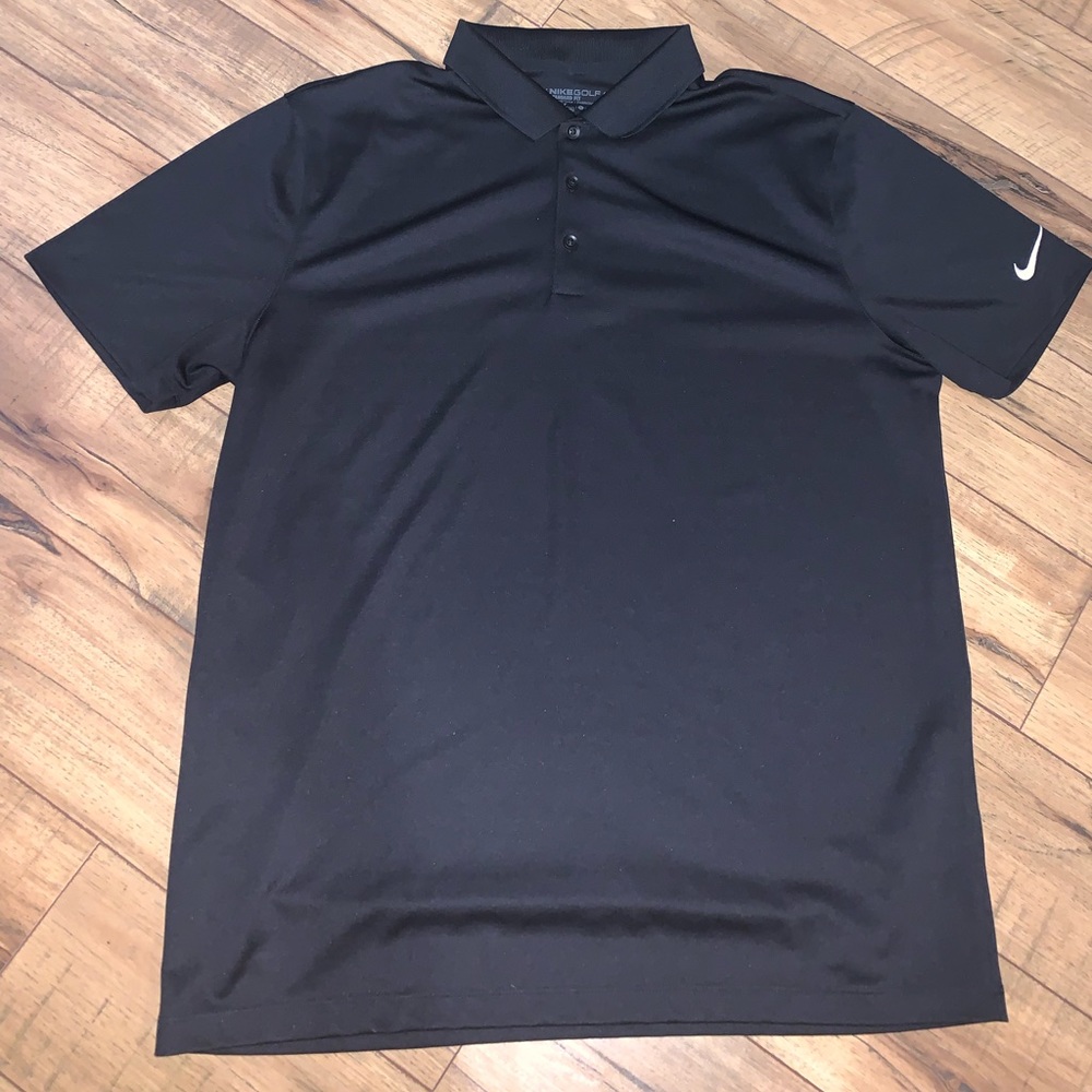 Men’s Nike Golf Polo Size Large (Black)